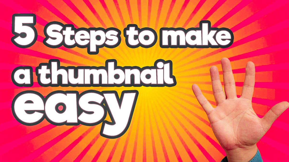 How to create attractive thumbnail for YouTube.