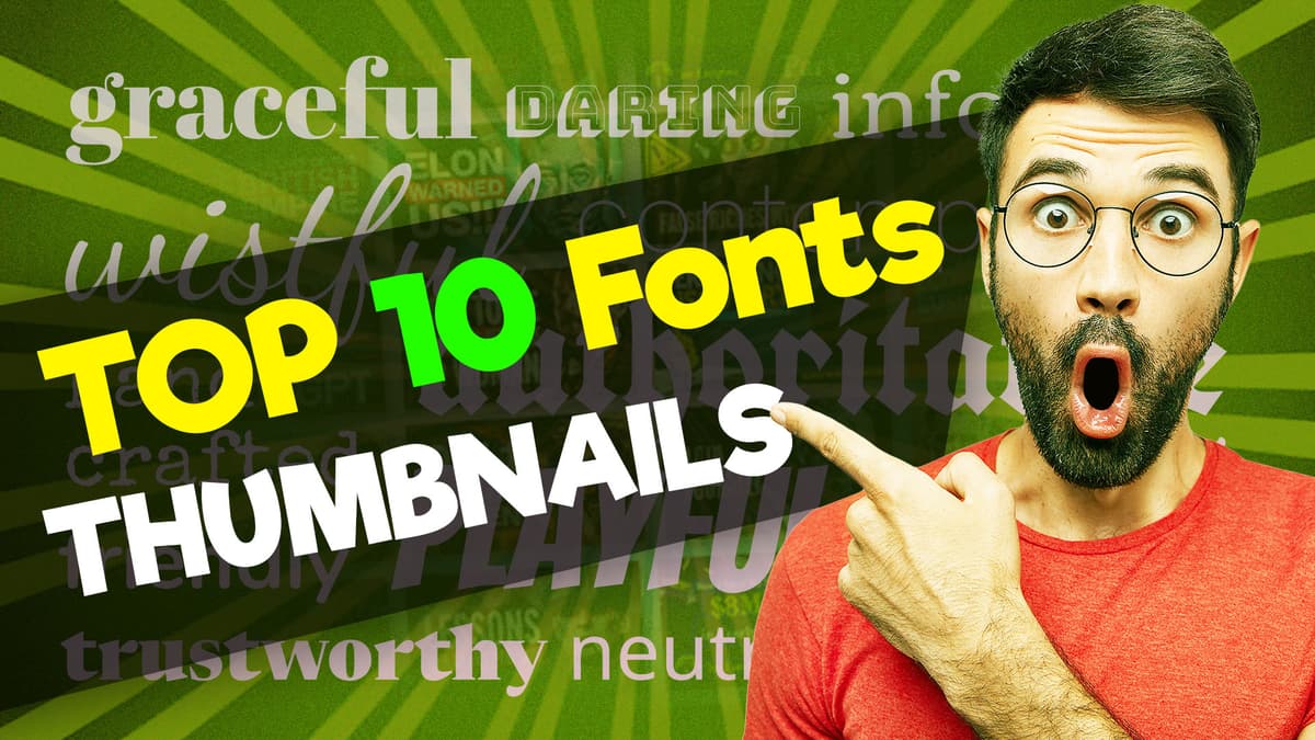 How to create attractive thumbnail for YouTube.